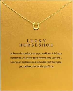 Baydurcan Friendship Anchor Compass Necklace Good Luck Elephant Pendant Chain Necklace with Message Card Gift Card