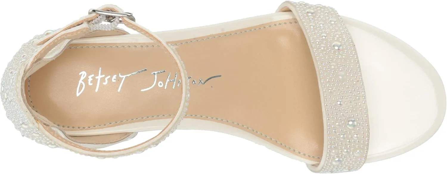 Betsey Johnson Girl's Mari Heeled Sandal