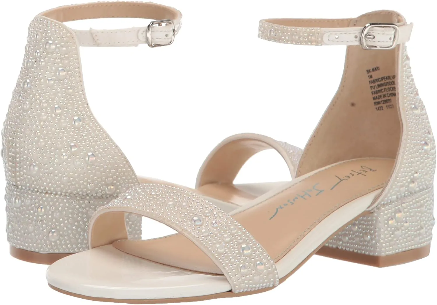 Betsey Johnson Girl's Mari Heeled Sandal