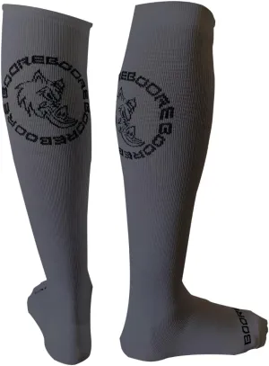 BOORE - Deadlift OCR socks Weightlifting Compression Socks With Shin Drag Protection Men Women Running Lifting Knee High Sock
