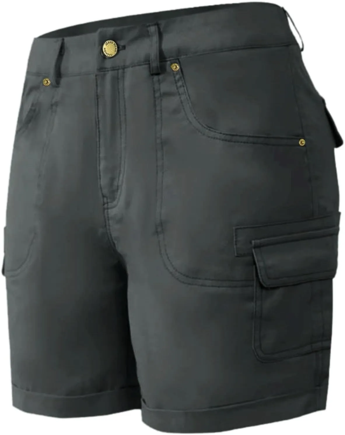 Cargo Shorts Women Loose Casual Shorts Outdoor Hiking Shorts Golf Running Athletic Shorts Summer Bermuda Shorts