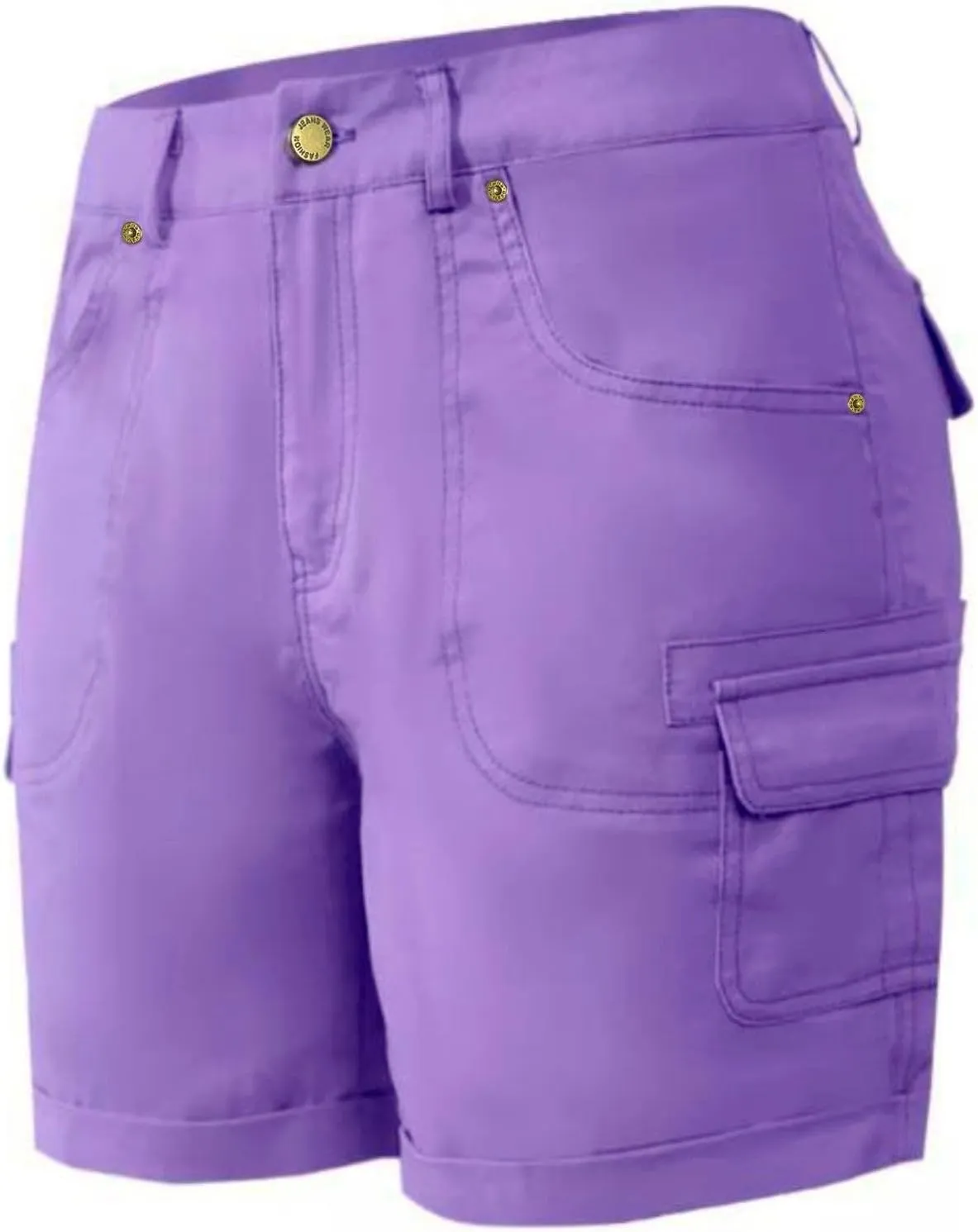 Cargo Shorts Women Loose Casual Shorts Outdoor Hiking Shorts Golf Running Athletic Shorts Summer Bermuda Shorts