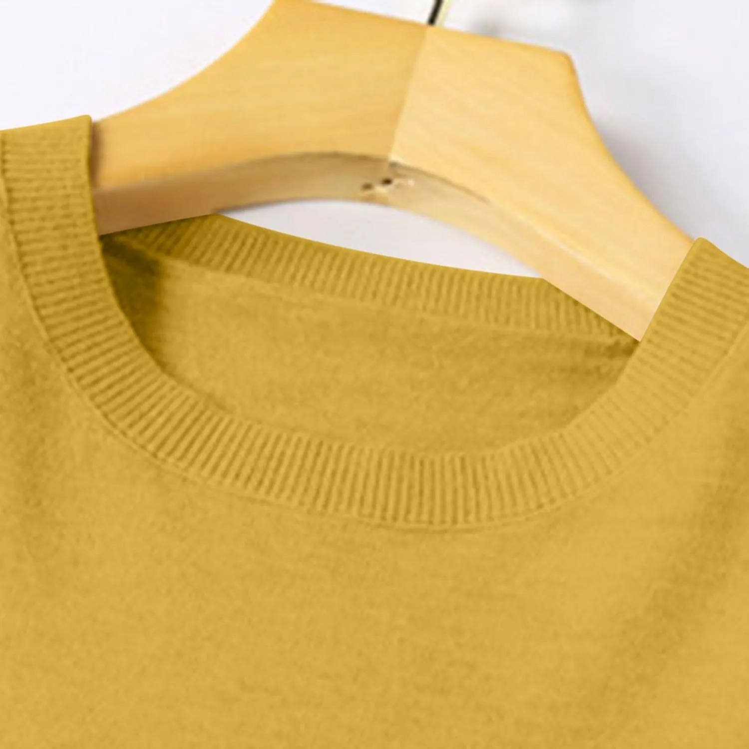 Cashmere Sweaters for Women Winter Fashion Solid Color Pullover Tops Long Sleeve Casual Crewneck Outfits