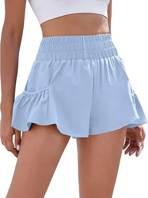 Casual Shorts for Women with Multi-Pockets Lightweight Drawstrings Summer Shorts 501 Shorts