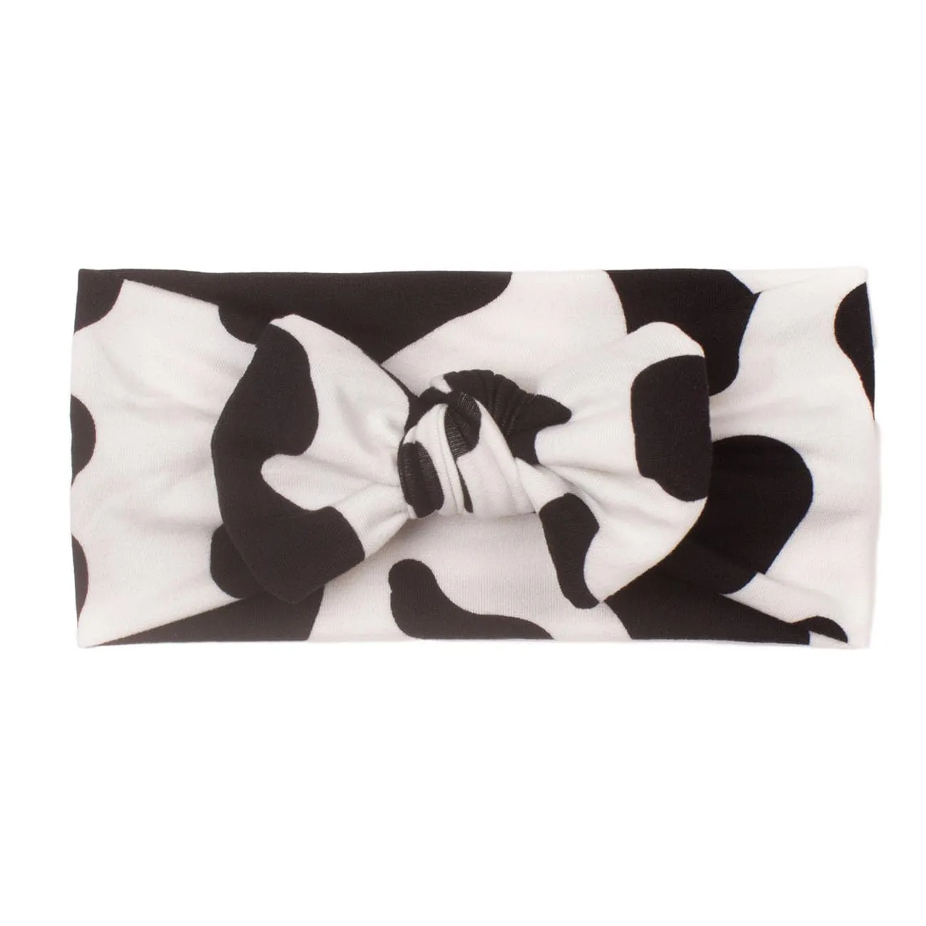 Cow Stria Baby Girl Hair Clip Bows Headband and HeadWear BBG37 (B0-Hair Band Bow)