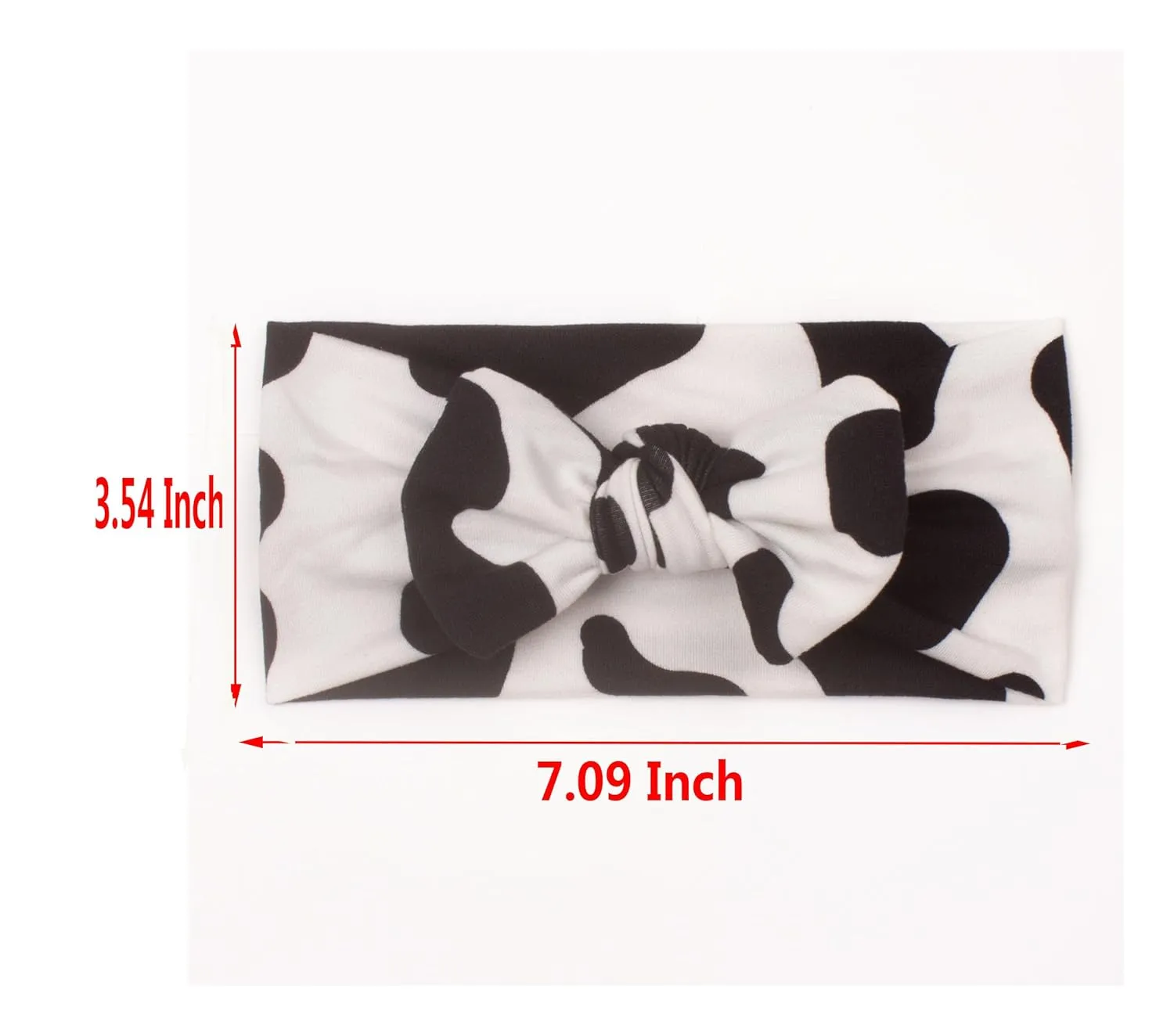Cow Stria Baby Girl Hair Clip Bows Headband and HeadWear BBG37 (B0-Hair Band Bow)
