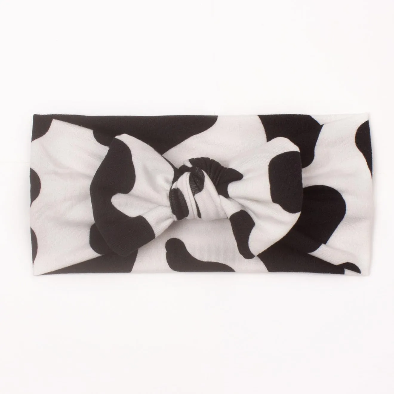 Cow Stria Baby Girl Hair Clip Bows Headband and HeadWear BBG37 (B0-Hair Band Bow)