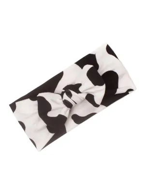 Cow Stria Baby Girl Hair Clip Bows Headband and HeadWear BBG37 (B0-Hair Band Bow)