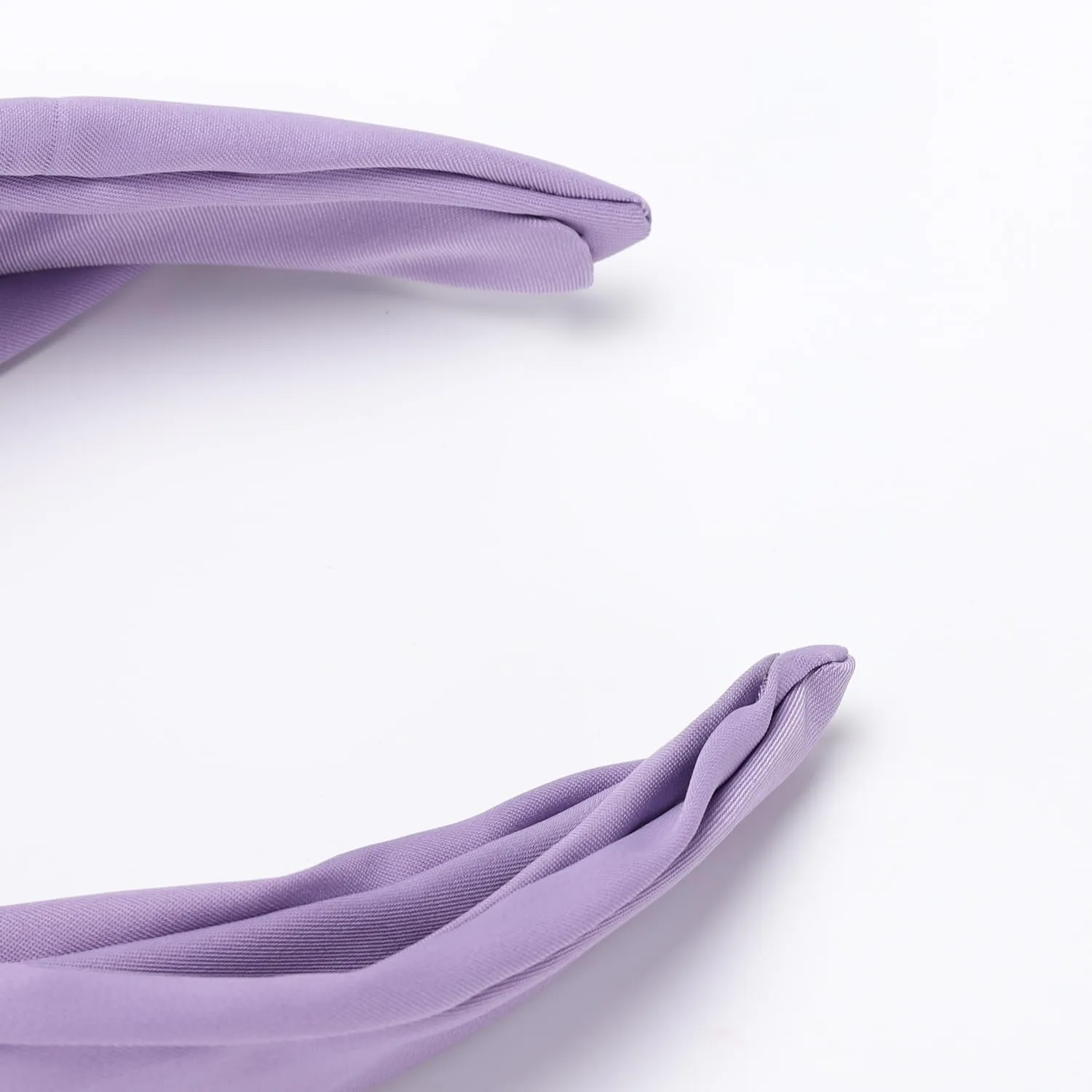 Etercycle Headband for Women, Knotted Wide Headband, Yoga Hair Band Fashion Elastic Hair Accessories for Women (Purple)