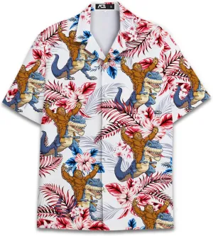 Funny Hawaiian Shirt for Men Casual Summer Shirt for Men Short Sleeve Button Down Shirt
