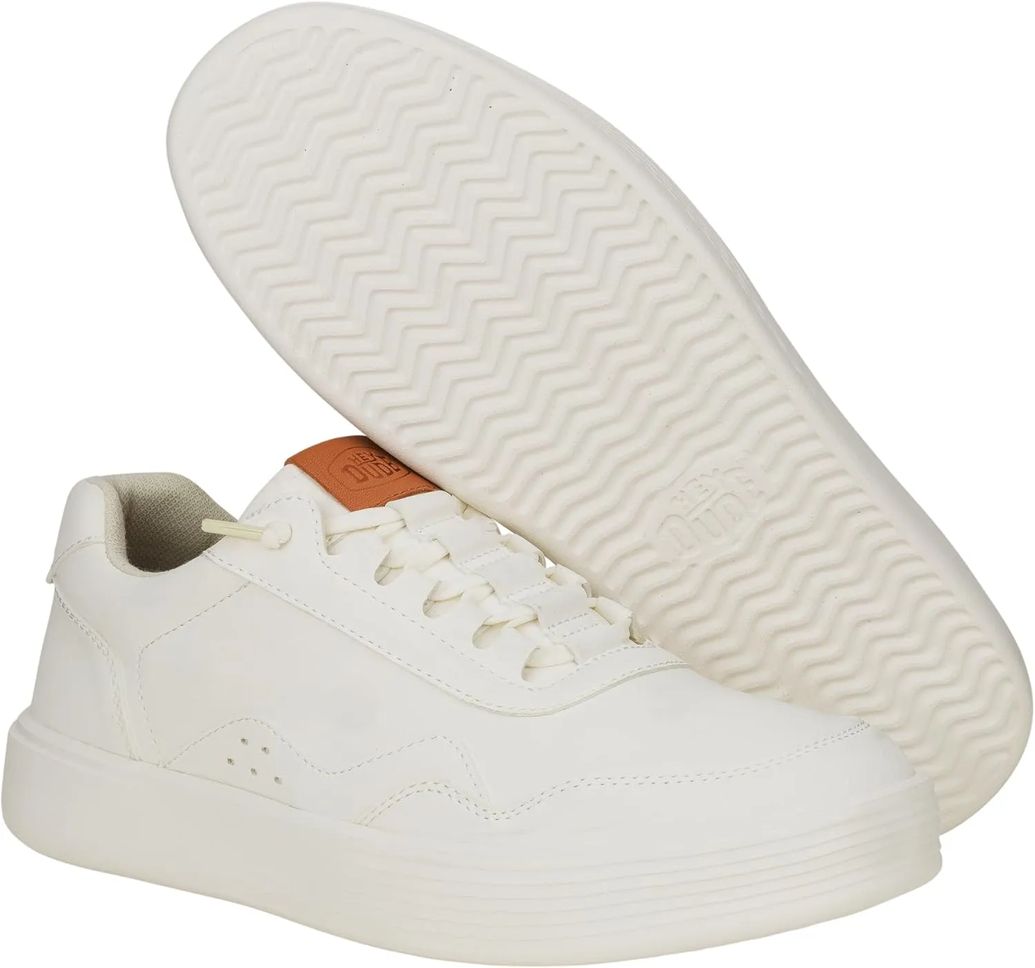 HEYDUDE Hudson Classic, Men's Shoes, Men's Casual Sneakers, Comfortable & Light Weight