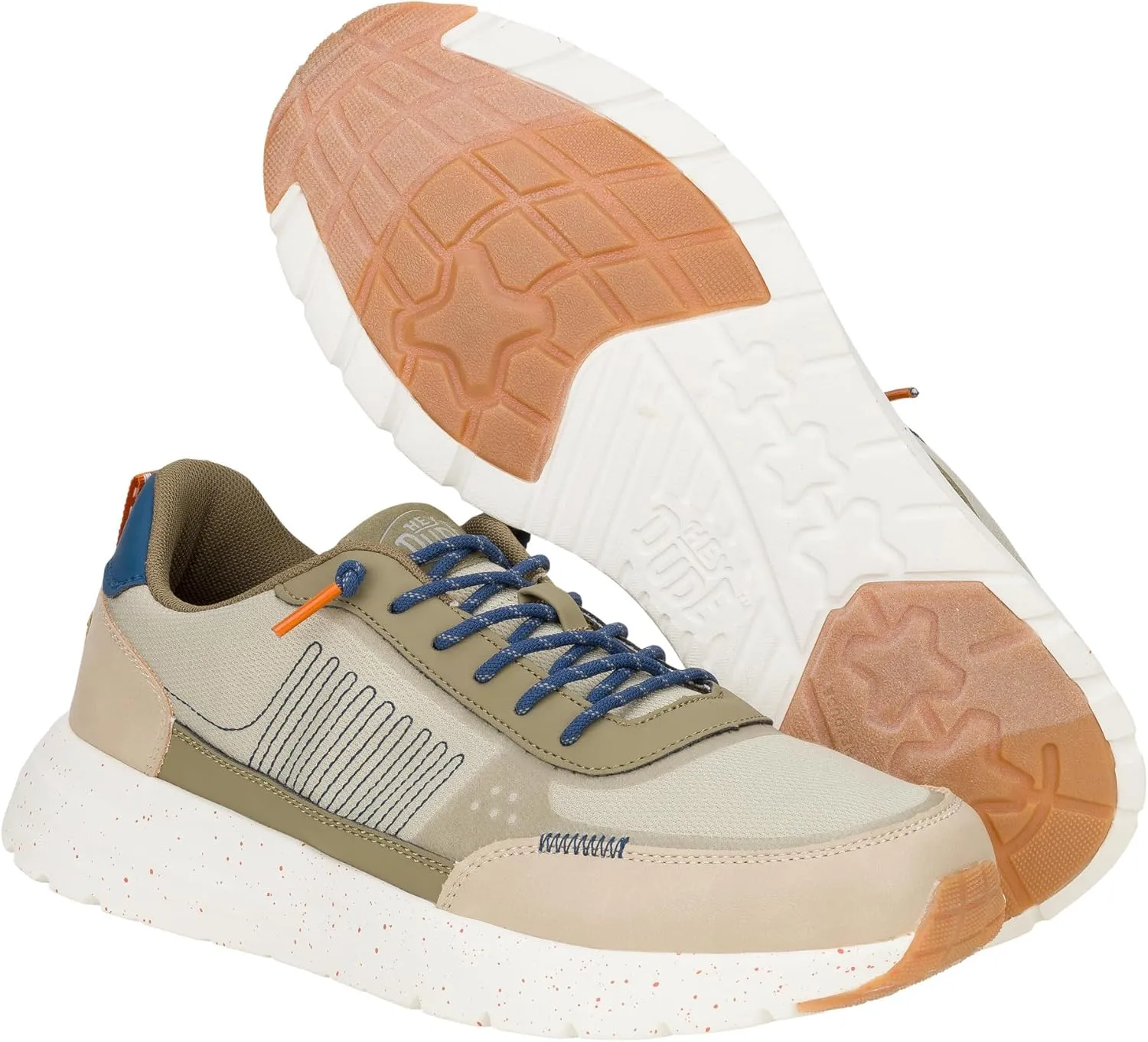 HEYDUDE Sirocco Alta Leisure Men's Casual Sneakers, Comfortable & Light-Weight