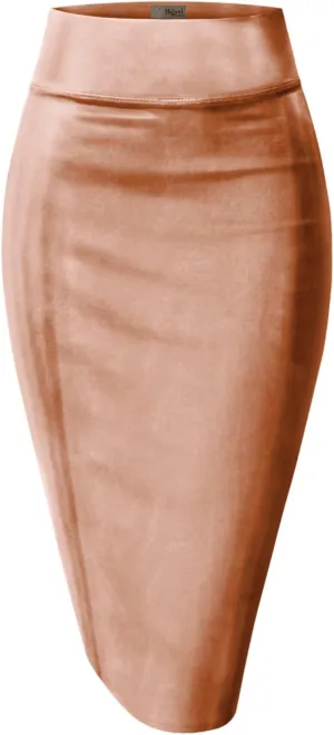 Hybrid & Company Womens Pencil Skirt