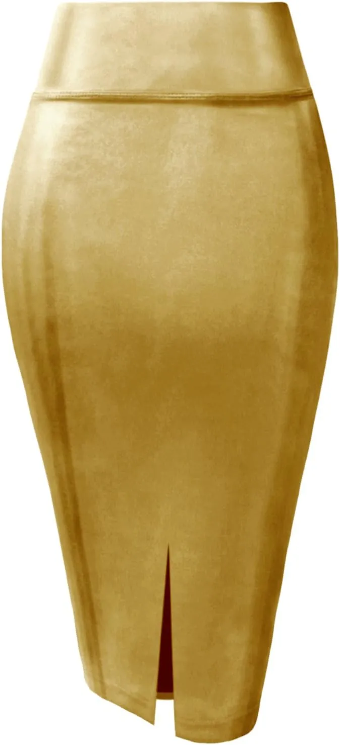 Hybrid & Company Womens Pencil Skirt