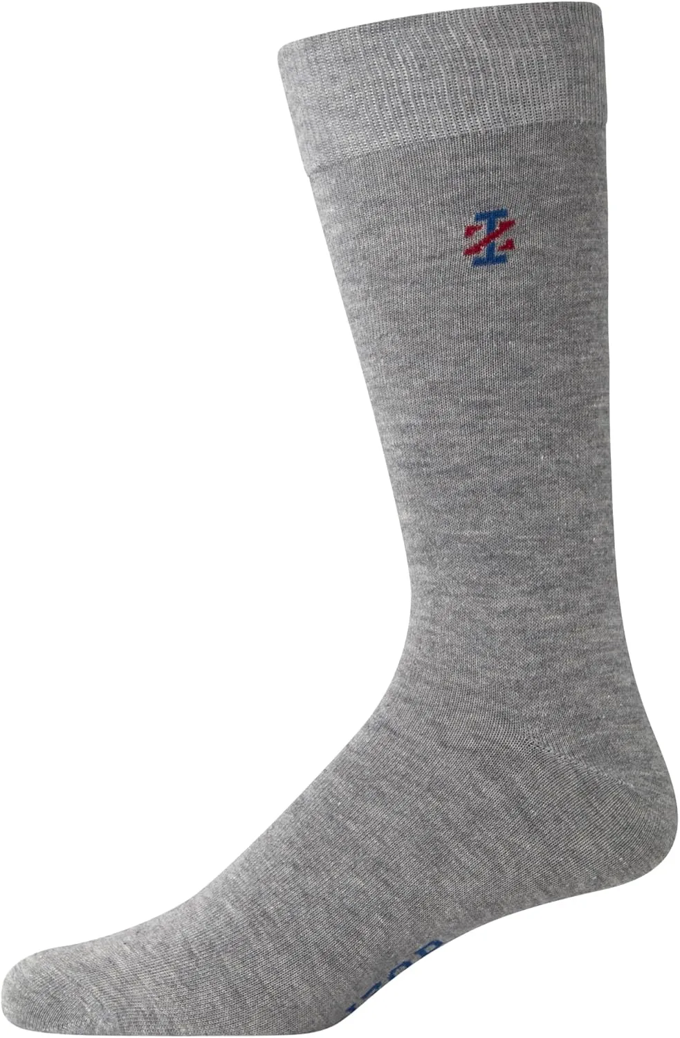 IZOD Mens Dress Socks - 7 Pack Lightweight Stretch Stay Up Cuff Mid-Calf Crew Socks for Men (6-12.5)