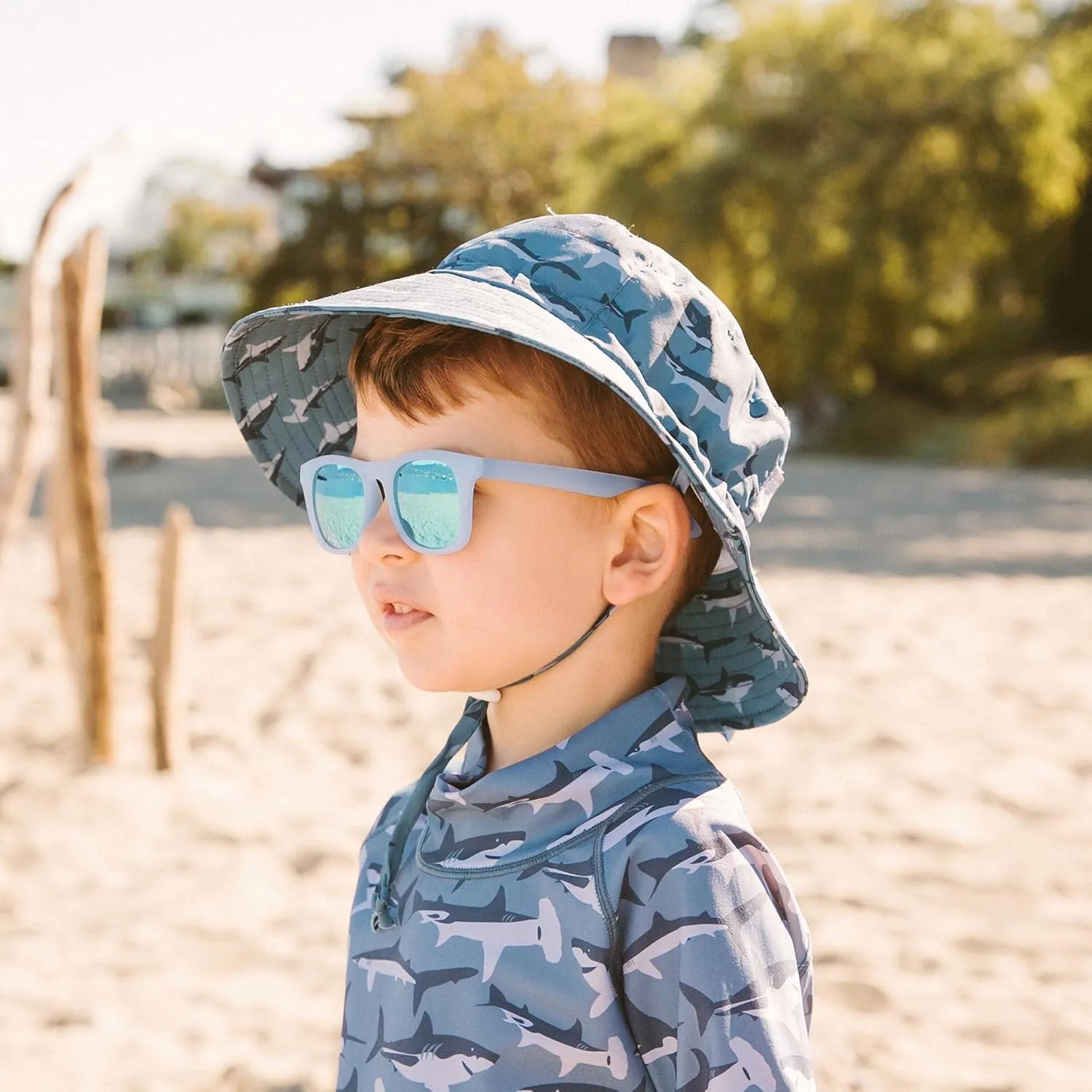 JAN & JUL Baby Toddler Kids Flexible UV-400 Polarized Sun-glasses with Strap for Girls Boys
