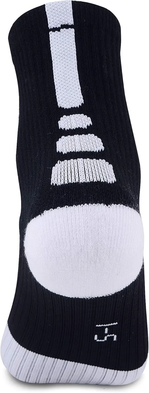 JHM Kids Athletic Sport Sockcs Team Basketball Soccer Crew Socks For Ages 4 to 16