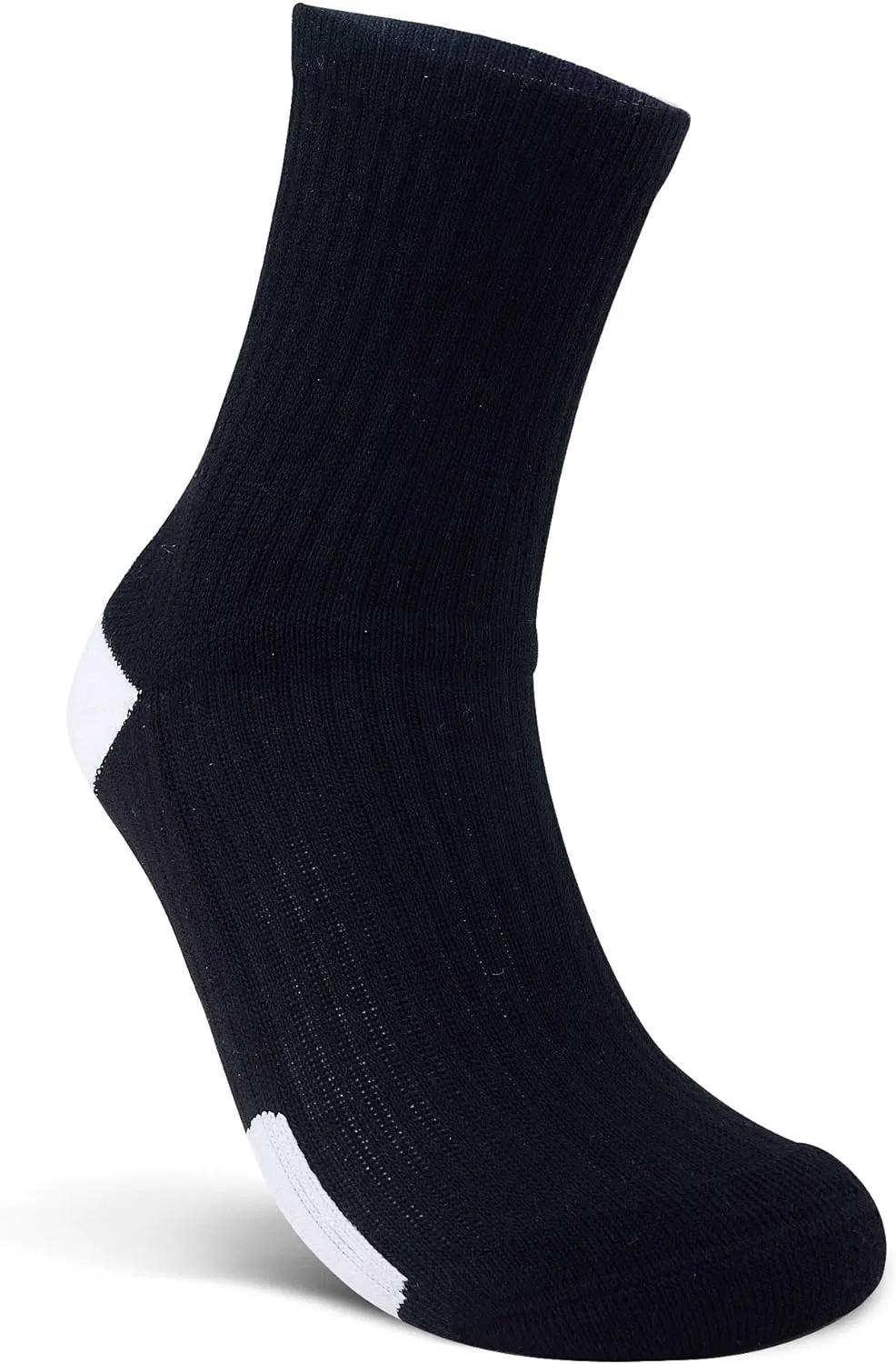 JHM Kids Athletic Sport Sockcs Team Basketball Soccer Crew Socks For Ages 4 to 16