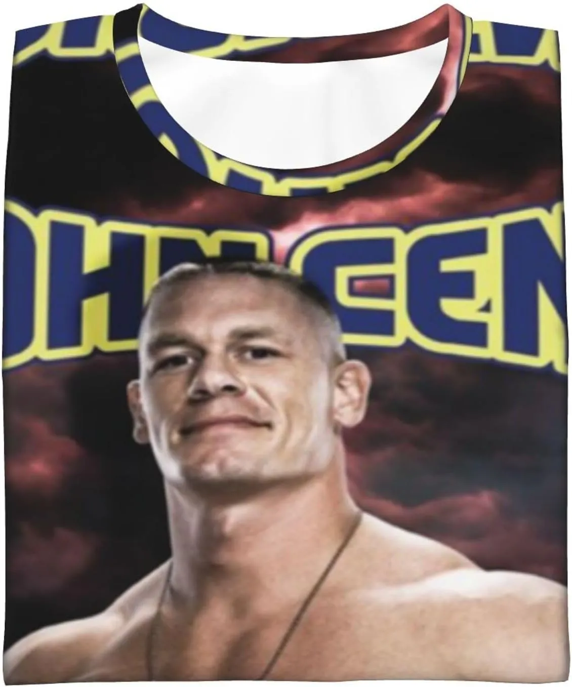 John Wrestler Cena T-Shirt Teen Boy Girl 3D Printing Short-Sleeved T-Shirt Fashion Youth Shirt
