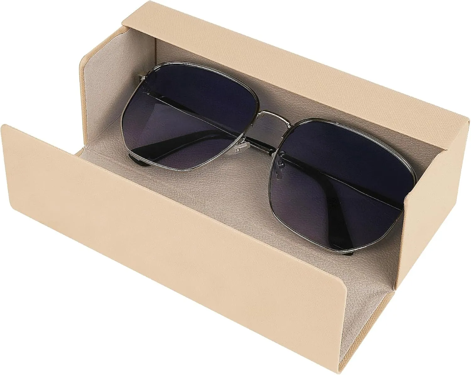 Linkidea Extra Large Hard Shell Sunglasses Case, Oversized Sun Glasses Storage Organizer