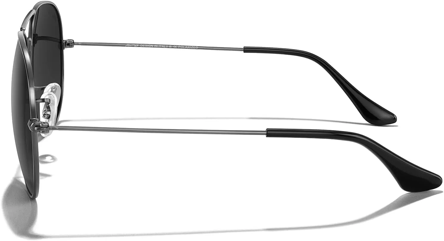 MERRY'S Classic Polarized Aviator Sunglasses for Men Women S6025