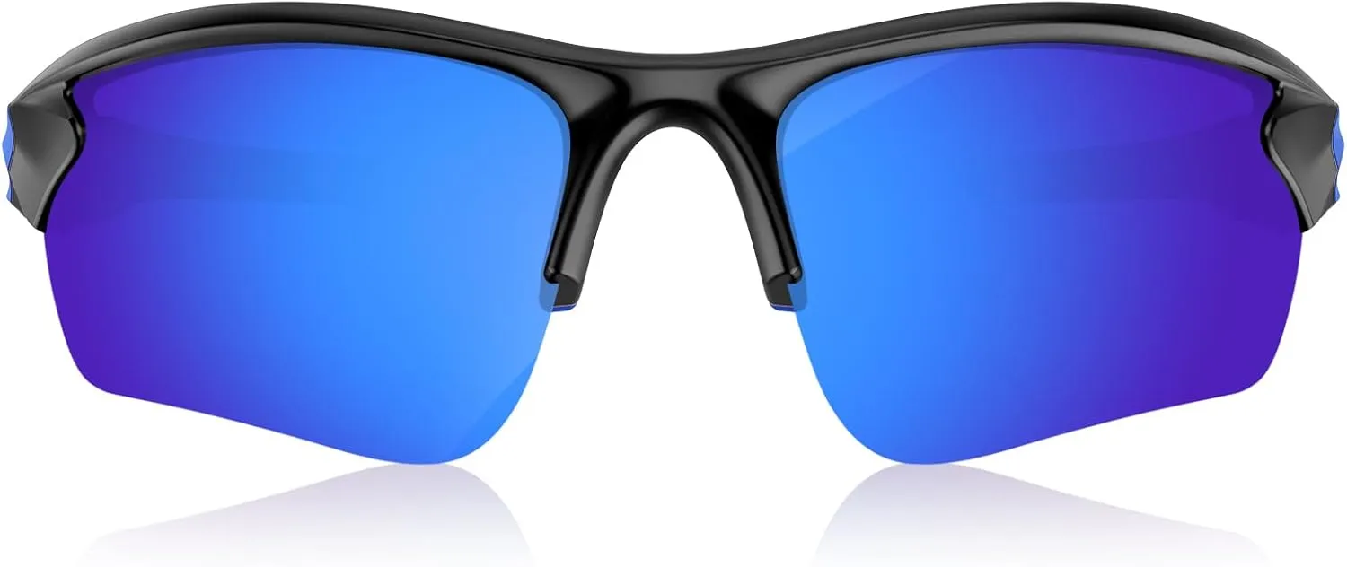 Polarized Sunglasses for Men Women Running Sunglasses Sports Cycling Driving Fishing Baseball Golf TAC UV400 TR90