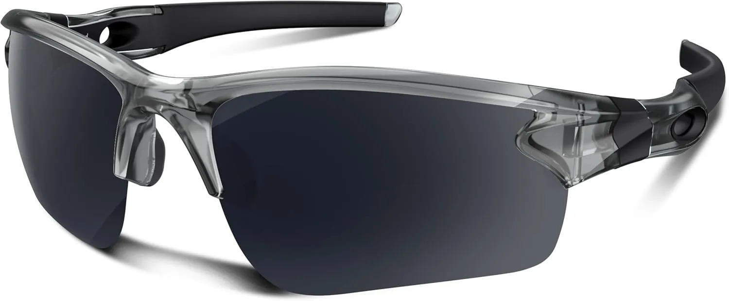 Polarized Sunglasses for Men Women Running Sunglasses Sports Cycling Driving Fishing Baseball Golf TAC UV400 TR90