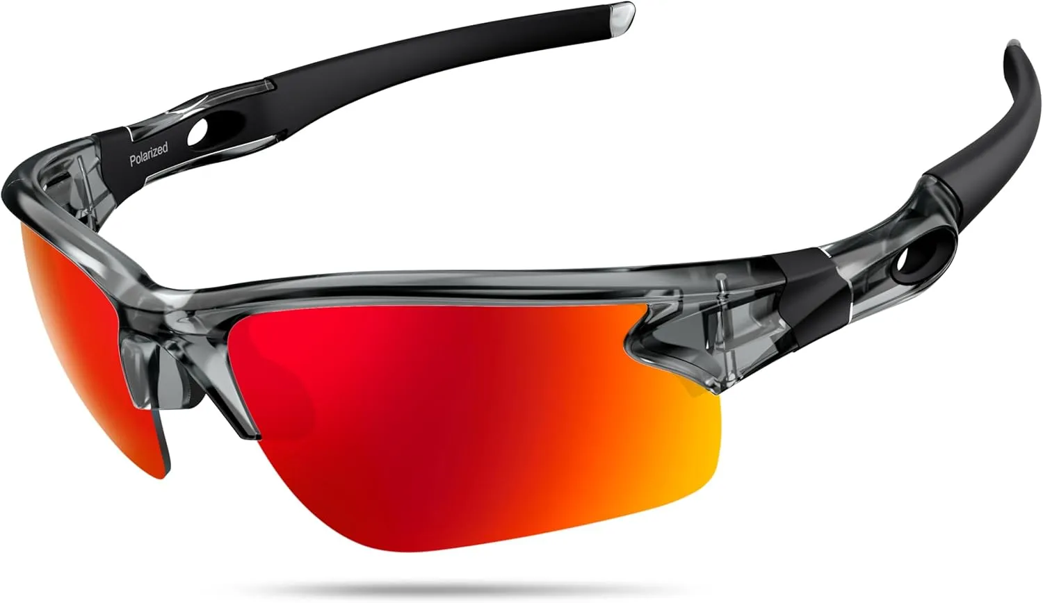 Polarized Sunglasses for Men Women Running Sunglasses Sports Cycling Driving Fishing Baseball Golf TAC UV400 TR90