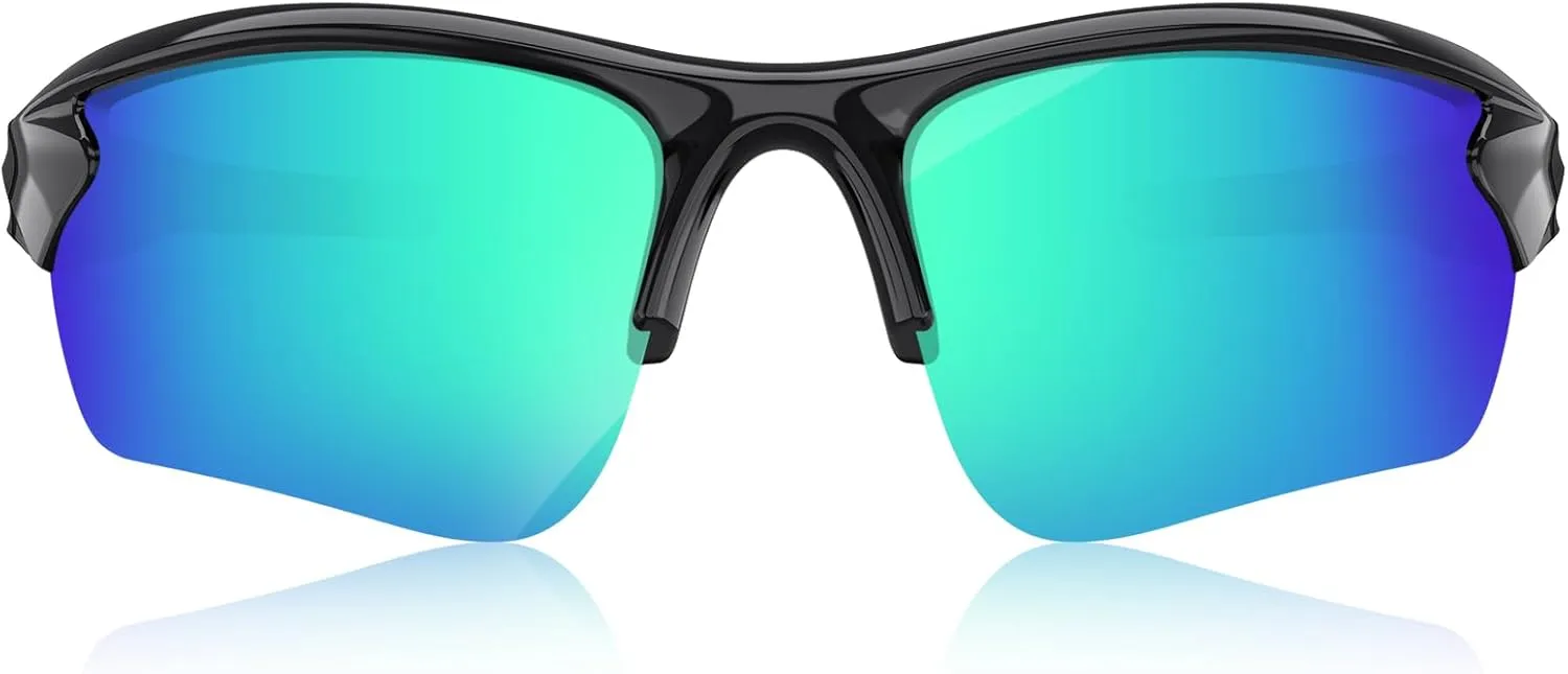 Polarized Sunglasses for Men Women Running Sunglasses Sports Cycling Driving Fishing Baseball Golf TAC UV400 TR90