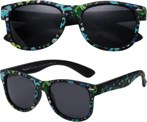 PolarSpex Toddler Sunglasses UV Protection  Unbreakable Kids Polarized Sunglasses with Case for Boys & Girls age 2-8