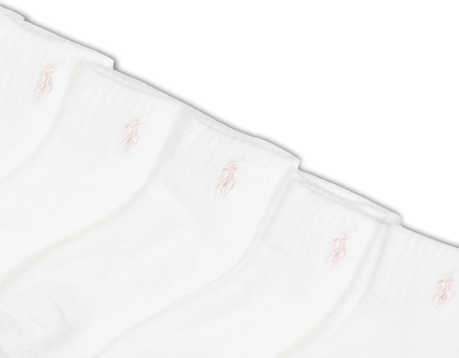 Polo Ralph Lauren Girls' Classic Sport Ankle Socks-6 Pair Pack-Soft Stretchy Yarn & Stay Up Top