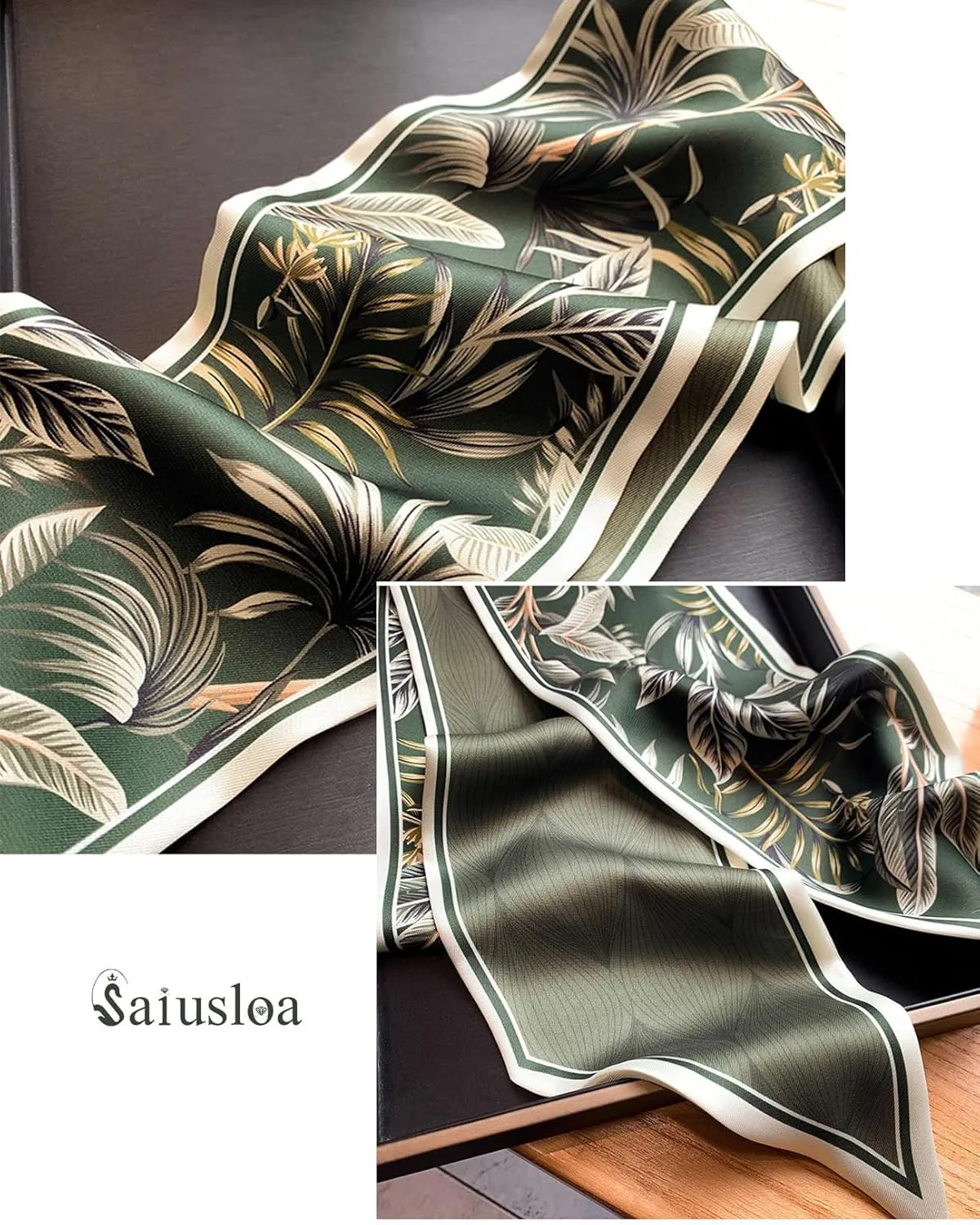 Purse Scarf For Handbags Head Scarves For Women's Hair Bags Scarfs Long Skinny Scarves Fashion Silky Headbands Accessories