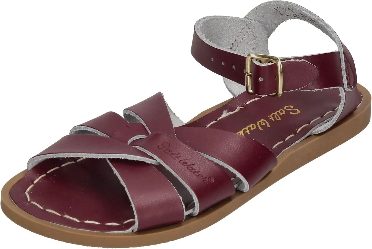 Salt Water Original Little Kid Leather Sandals