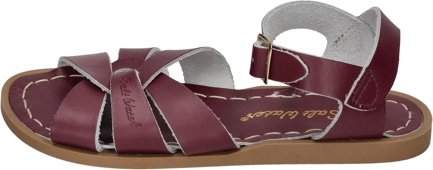 Salt Water Original Little Kid Leather Sandals
