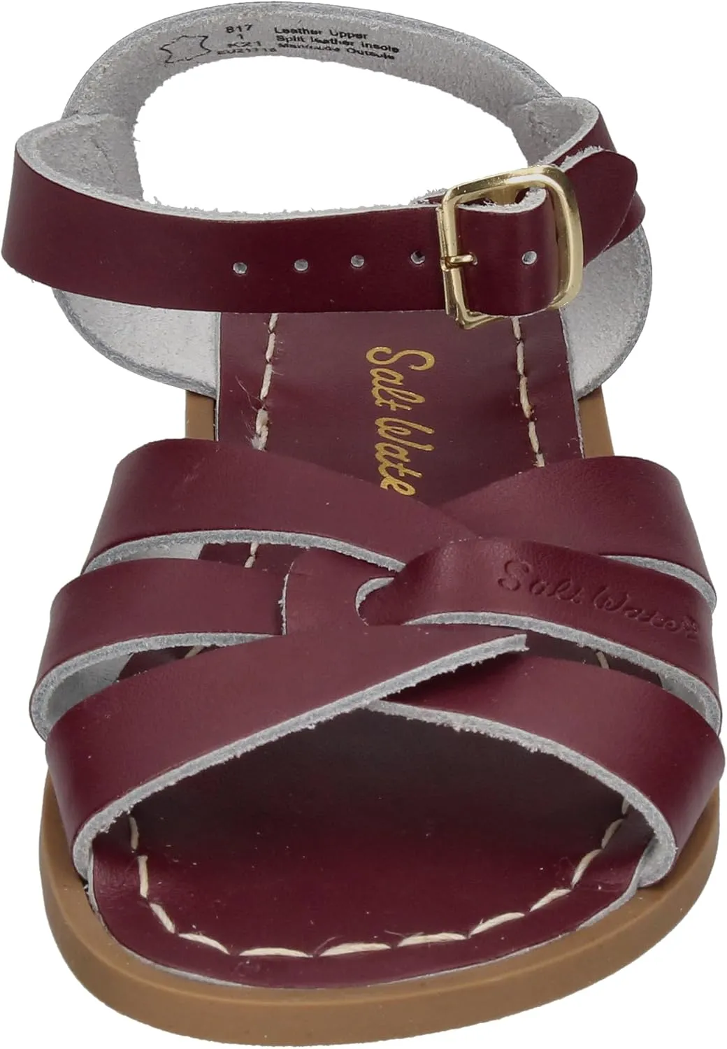 Salt Water Original Little Kid Leather Sandals