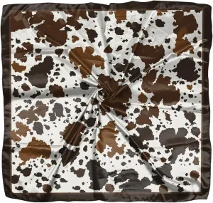 Scarf Silk Feeling Square Satin Head Hair Scarf Wrap 27.5 Inches Headwear Aesthetic Cute Decoration Women Girls