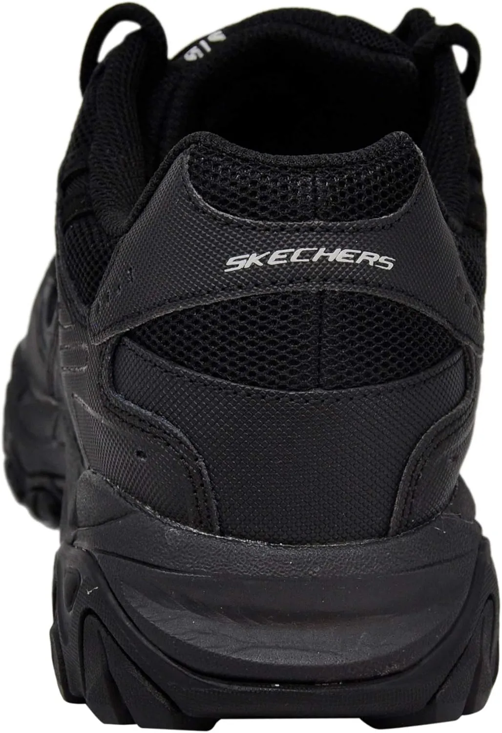 Skechers Men's Afterburn M. Fit Fashion Sneakers ?C Leather Upper, Memory Foam Insole, Rubber Outsole