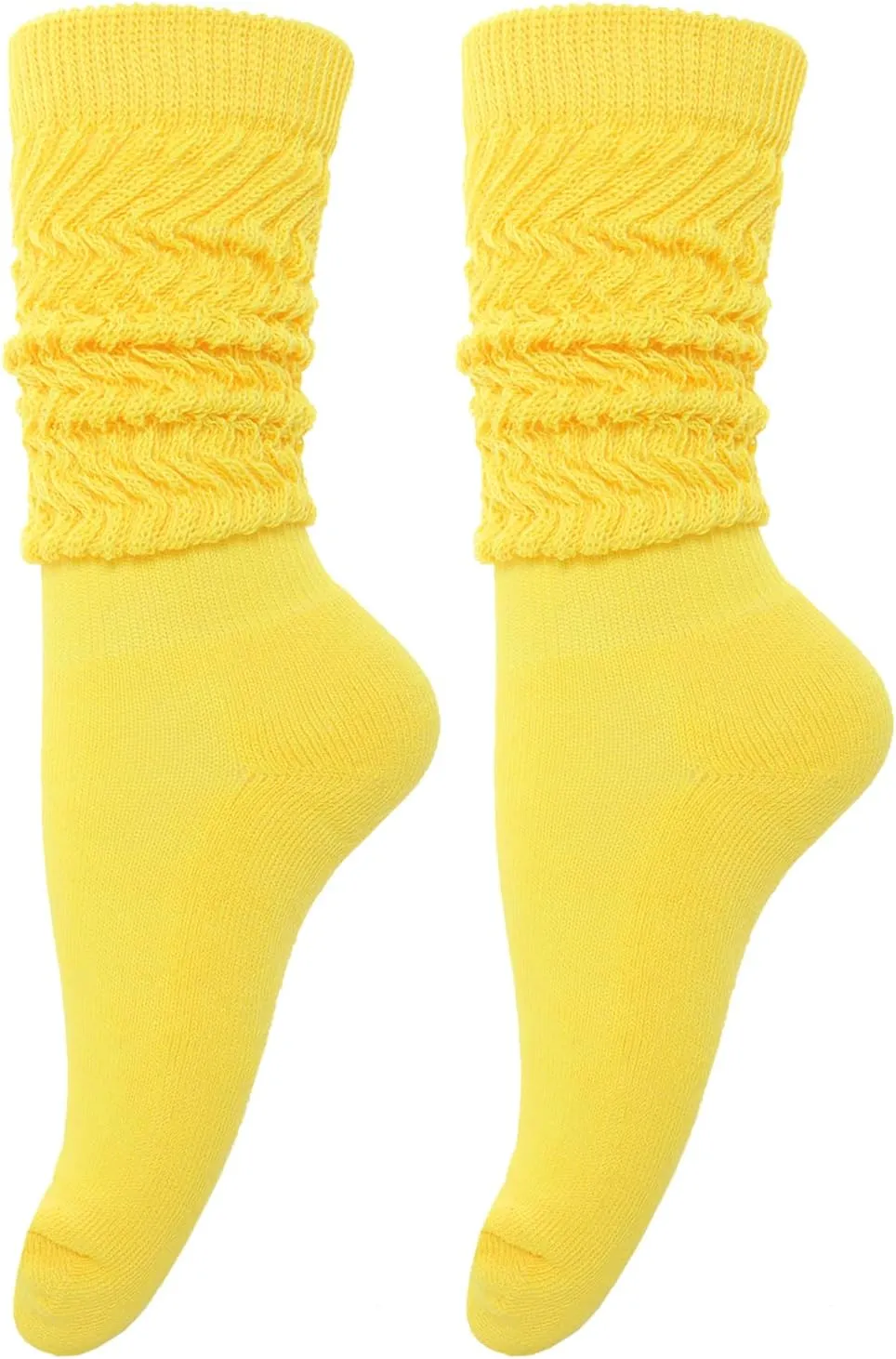Slouch Socks Women 80s 90s Scrunch Socks Extra Long Slouchy Sock Knee High Sock