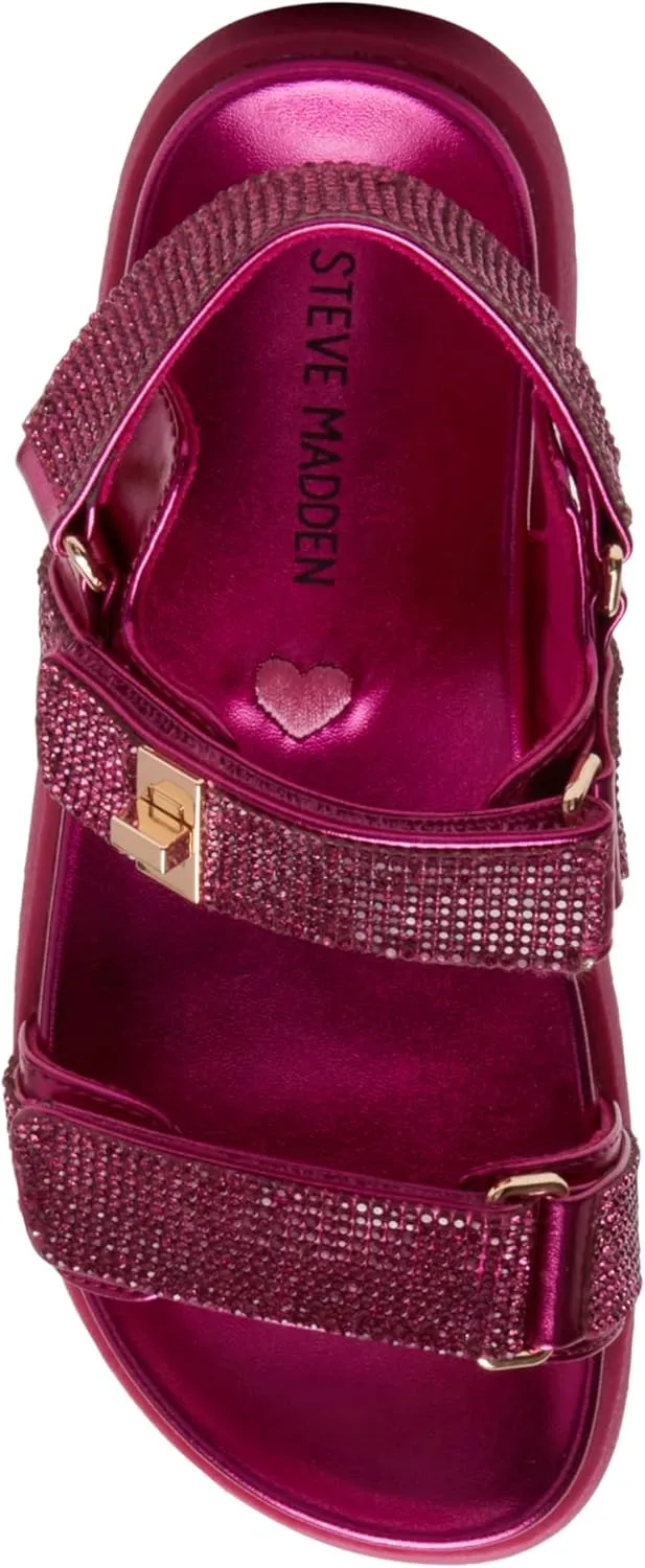 Steve Madden Girl's Mona Flat Sandal