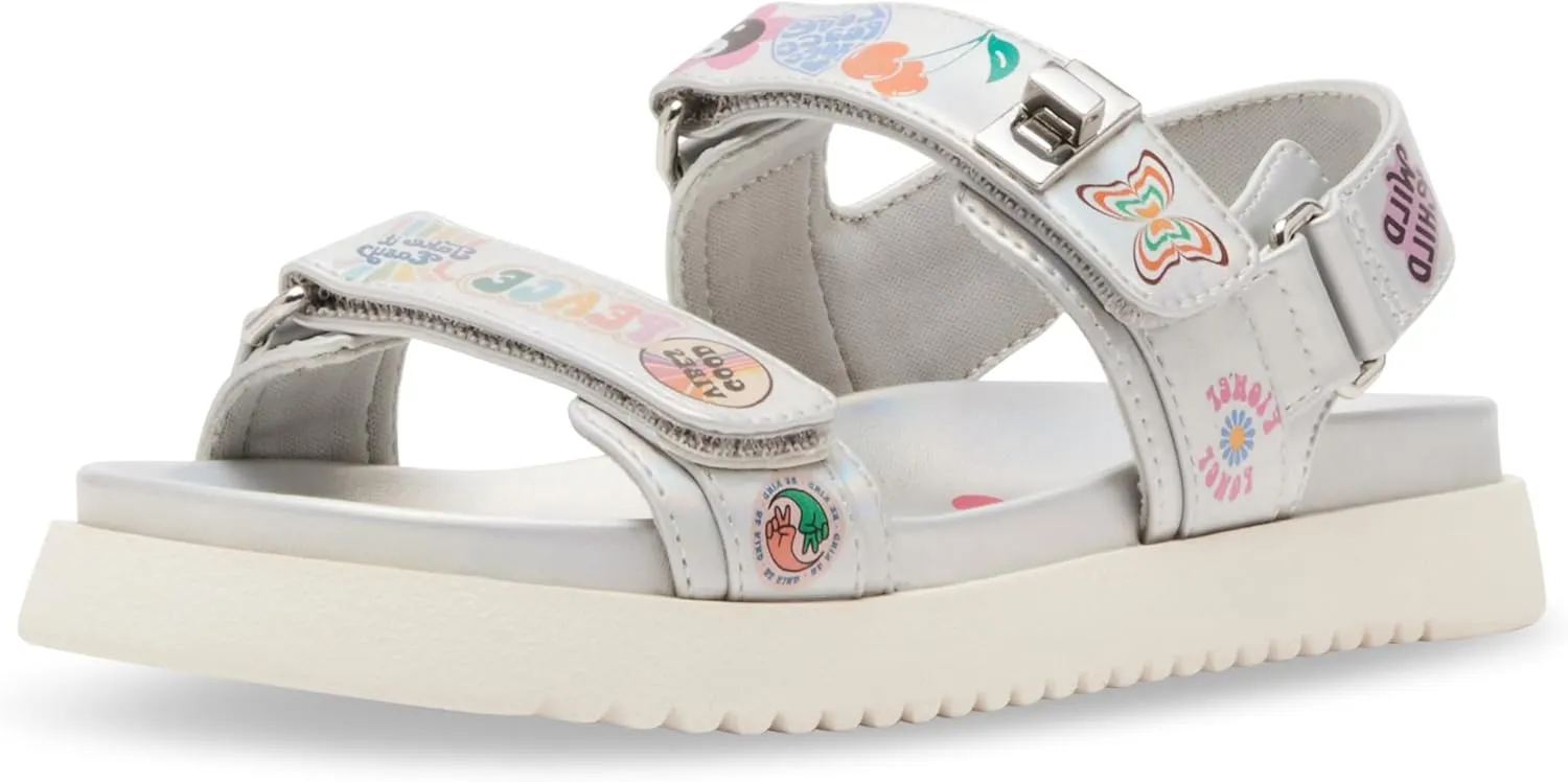 Steve Madden Girl's Mona Flat Sandal
