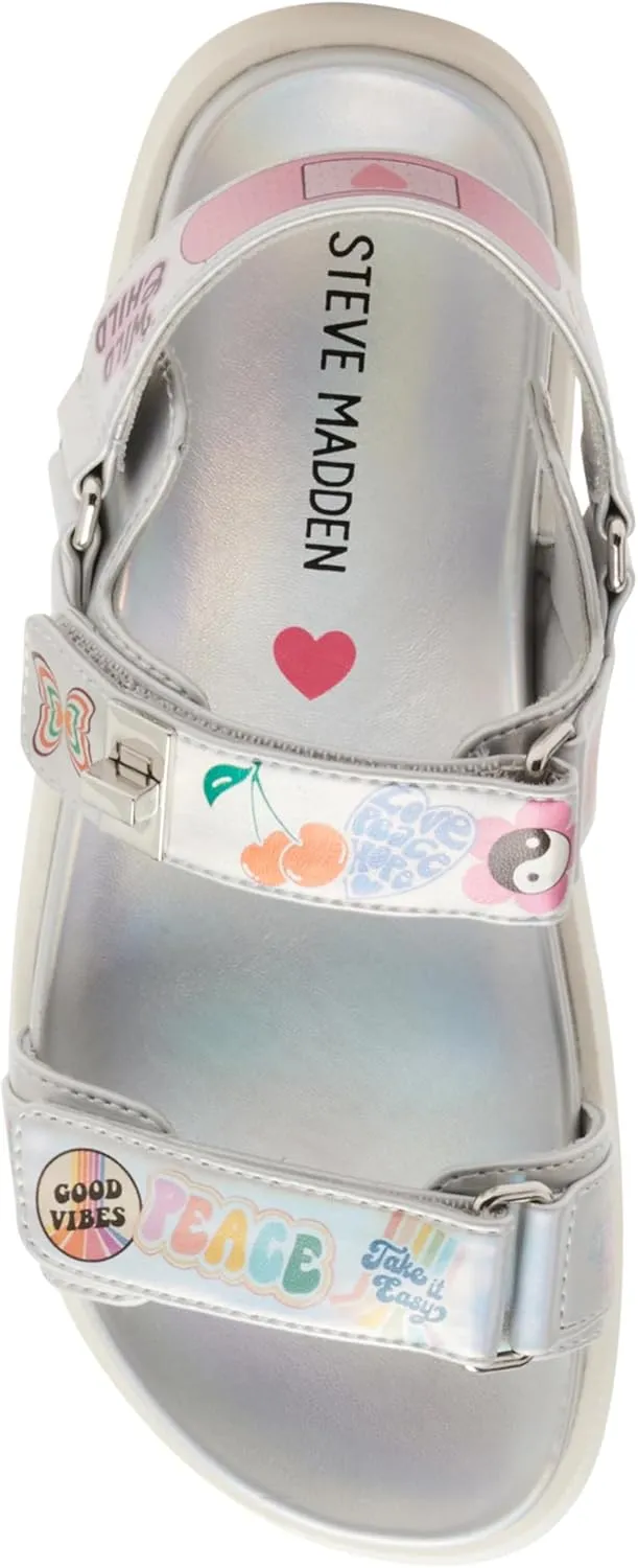 Steve Madden Girl's Mona Flat Sandal