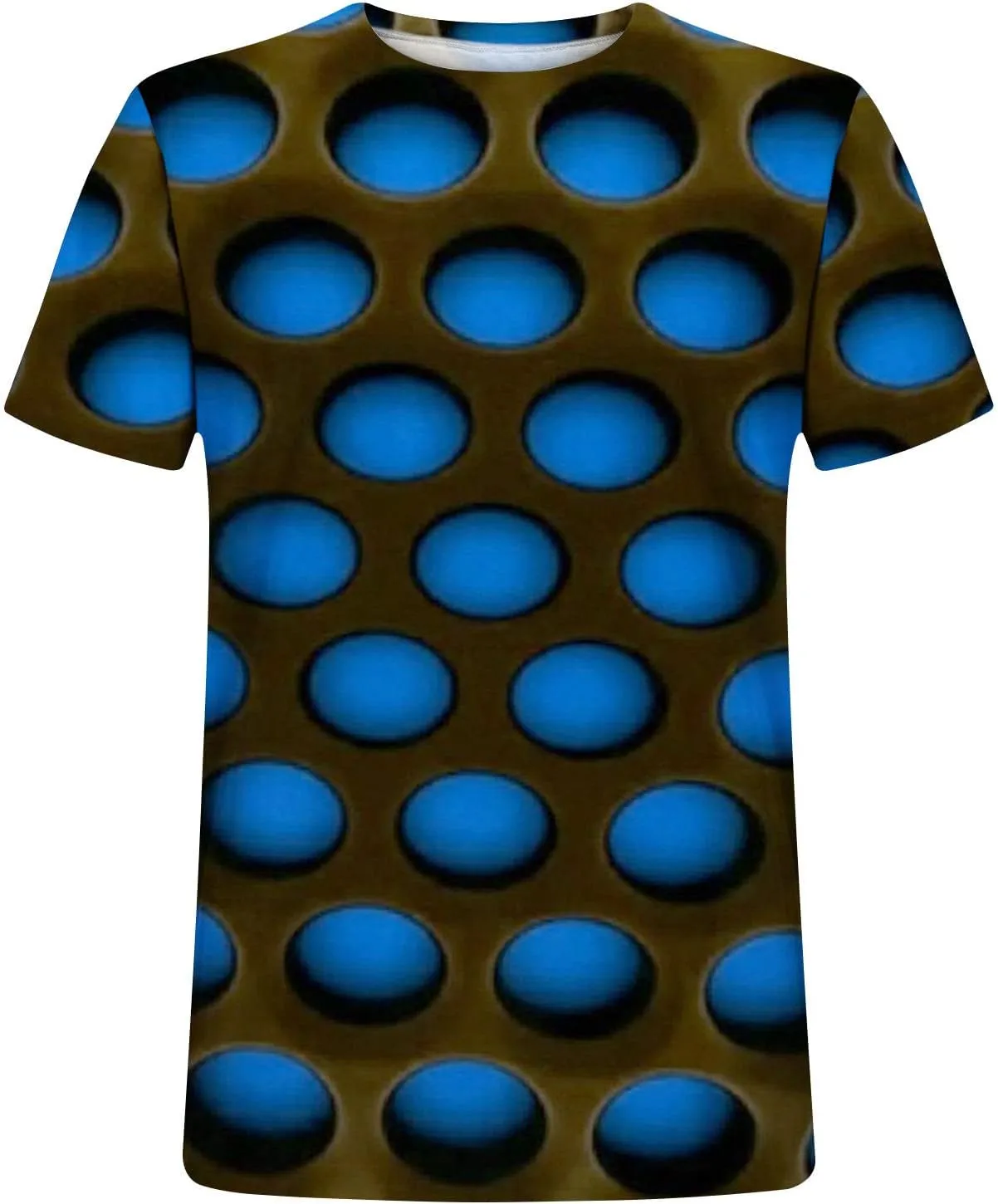Tee Shirts Mens Summer Casual Stylish Short Sleeve Neon Abstract 3D Print Work Tshirt Novelty Graphic Clothe 2023