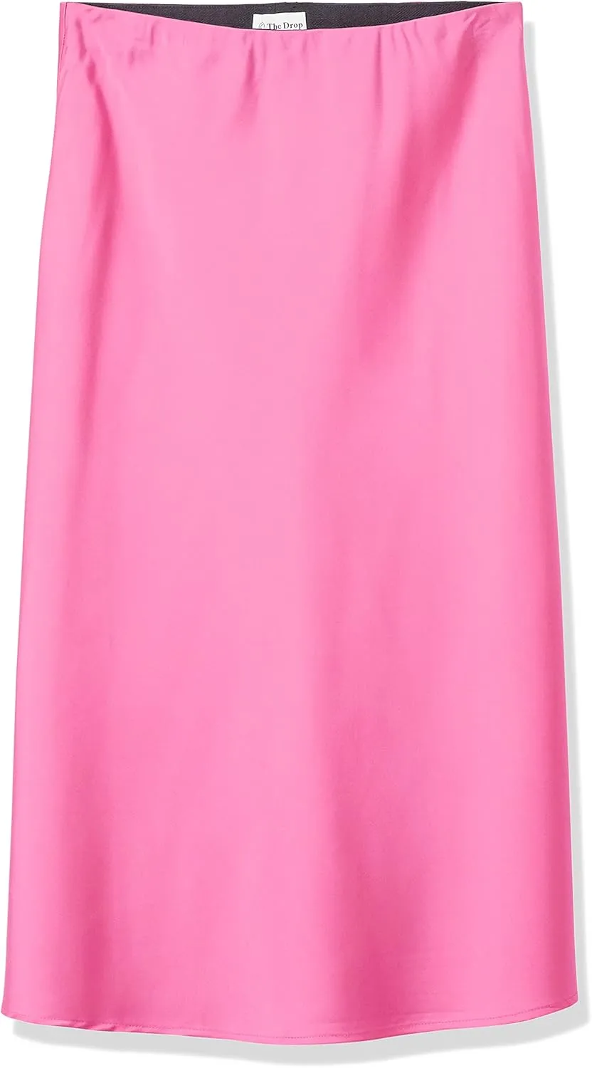 The Drop Women's Maya Silky Slip Skirt