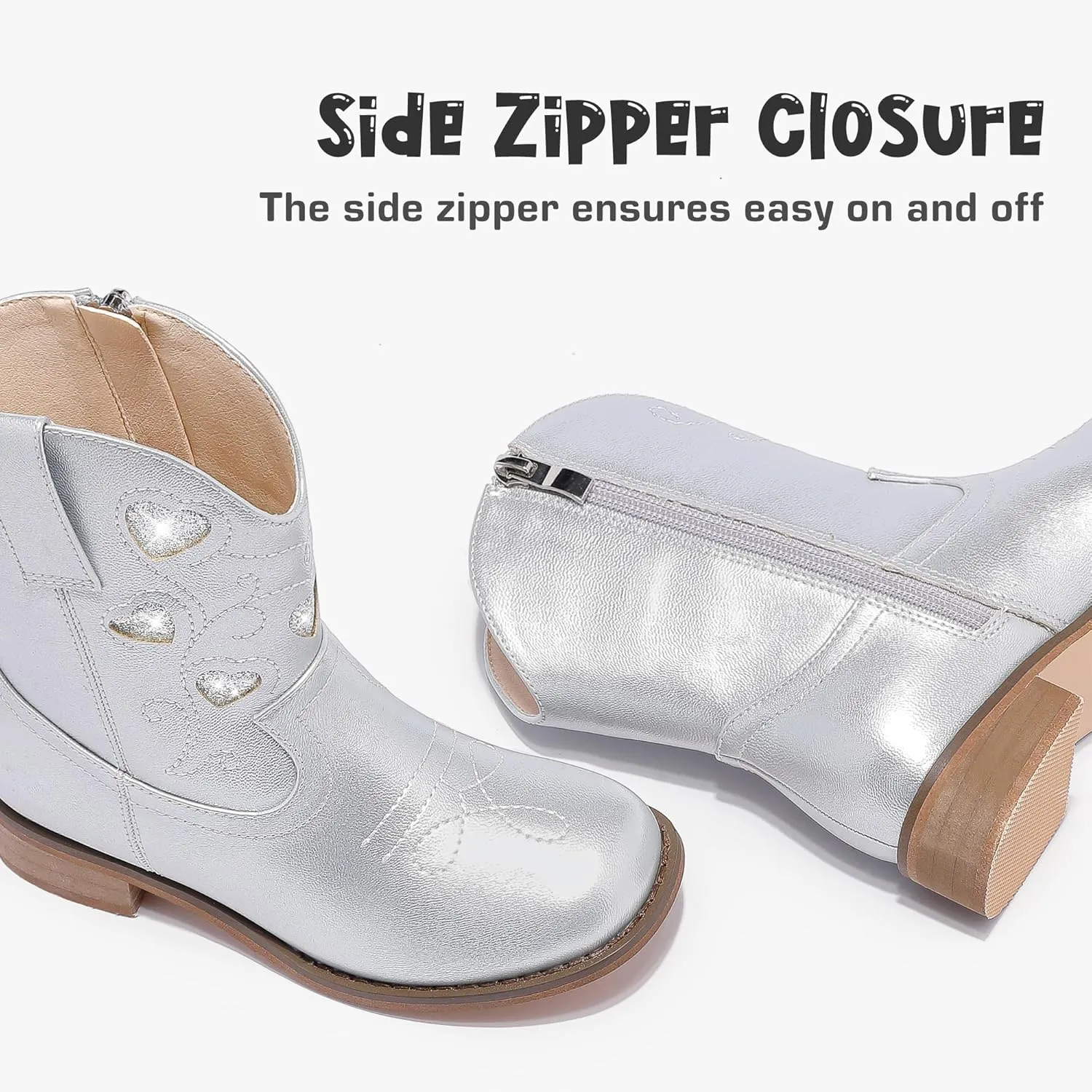 Toddler Cowgirl Boots Girls Cowboy Boot Ankle Toddler Girl Boot Kids Boots Western Horse Riding Shoes Birthday Party