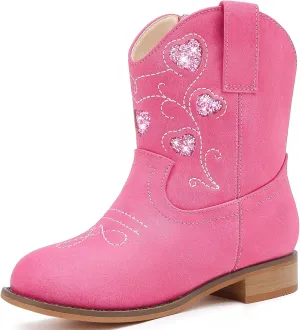 Toddler Cowgirl Boots Girls Cowboy Boot Ankle Toddler Girl Boot Kids Boots Western Horse Riding Shoes Birthday Party