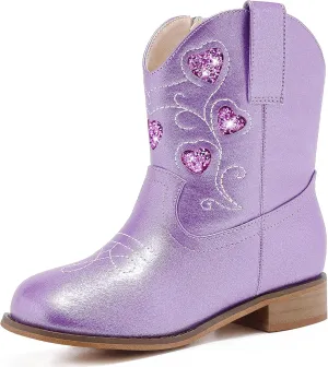 Toddler Cowgirl Boots Girls Cowboy Boot Ankle Toddler Girl Boot Kids Boots Western Horse Riding Shoes Birthday Party