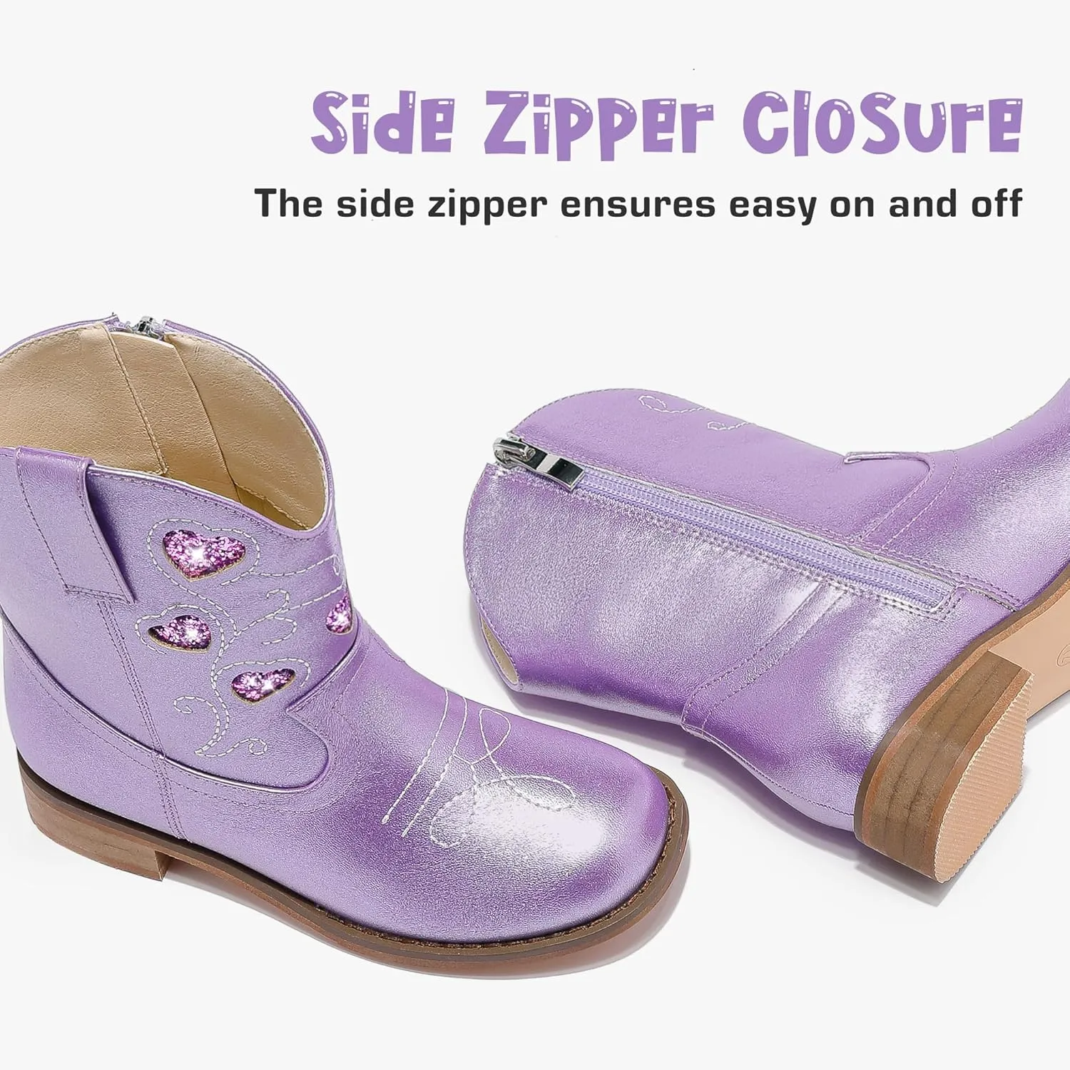 Toddler Cowgirl Boots Girls Cowboy Boot Ankle Toddler Girl Boot Kids Boots Western Horse Riding Shoes Birthday Party