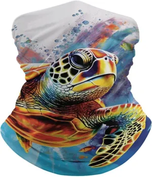 Tropical Fish Starfish Balaclava Breathable Face Mask Scarf Sun Protection Neck Gaiter for Men & Women