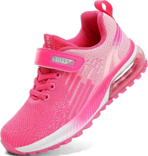 UBFEN Kids Sneakers Boys Girls Tennis Shoes for Running Athletic Walking Gym Sports Lightweight Breathable