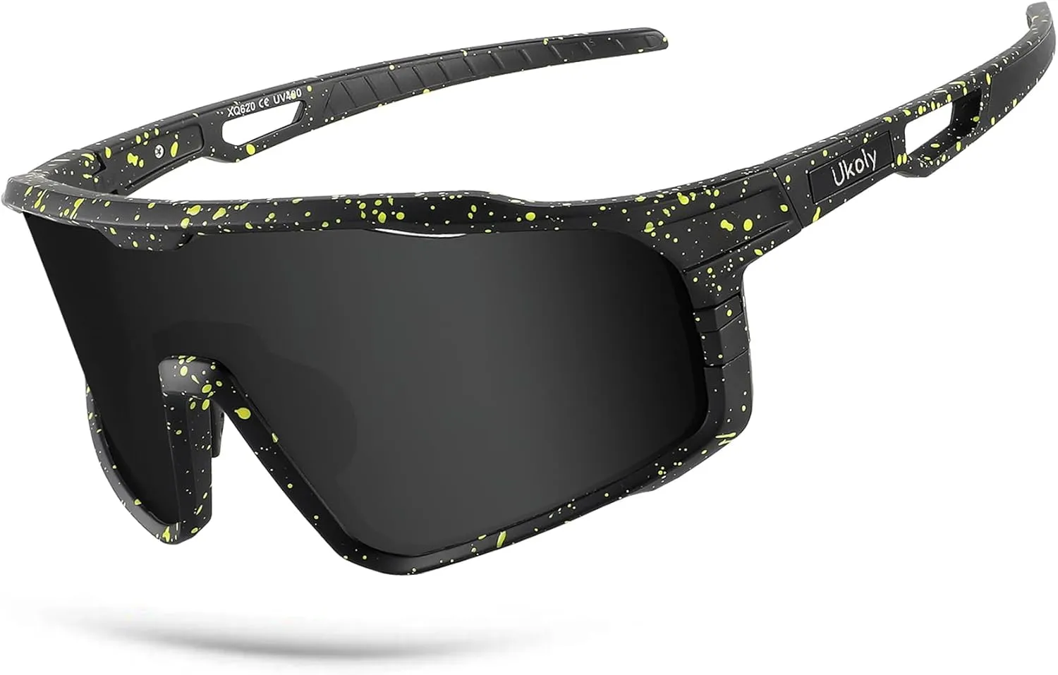 Ukoly Baseball/Running Sunglasses Cycling Glasses For Men Women,Sport Sunglasses HD Lens UV400 Protection TR90 Frame 620